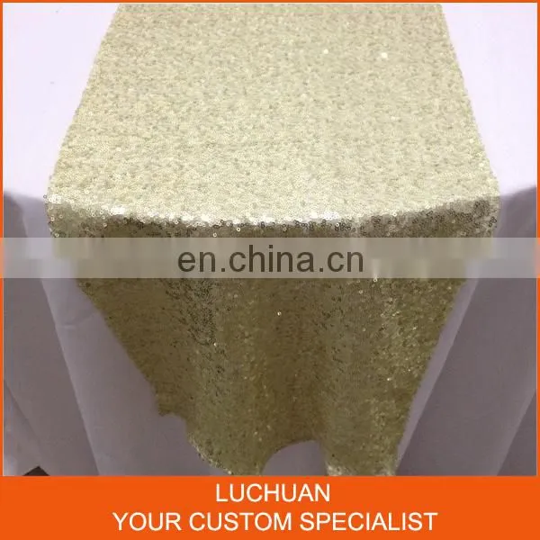 High Quality Glitter embroidered table runner