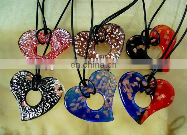 lampwork Glass seahorse Pendant Necklace CTN1108-11