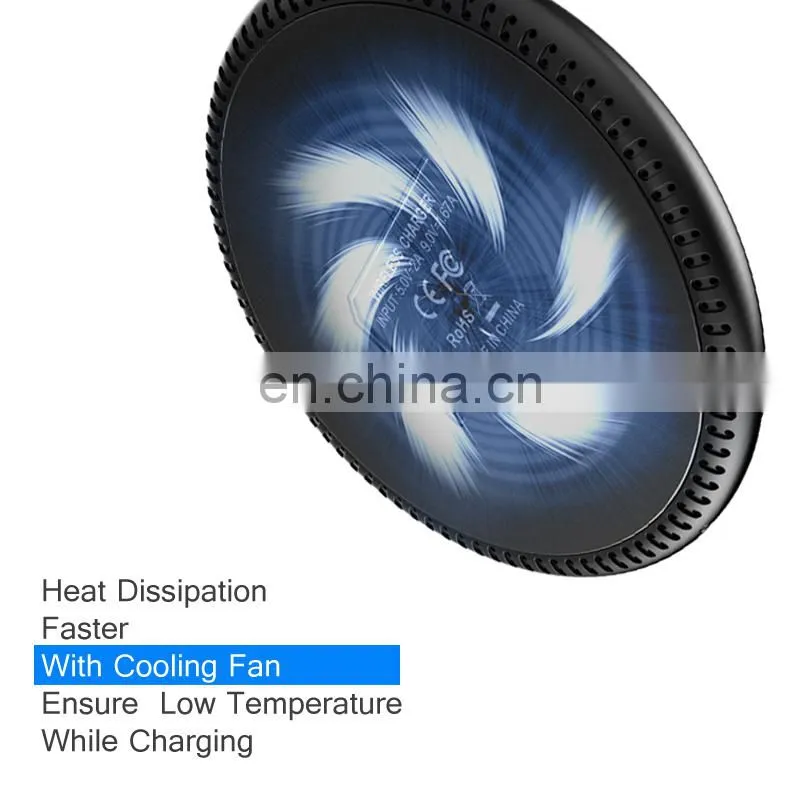 Qi Wireless Charging Pad for iPhone X Wireless Charger, for Note 8 Wireless Charger OEM LOGO