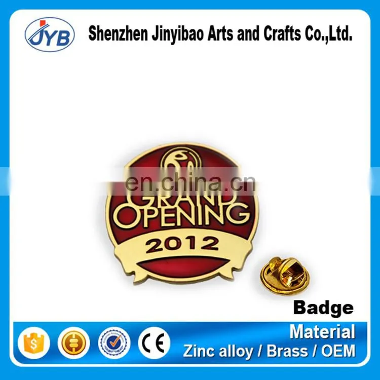 factory price cheap metal firefighter badge for sale