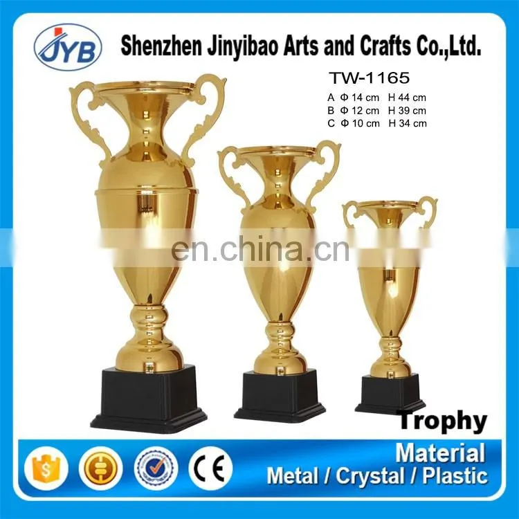 Newest hot design wholesale trophy bases gold trophy parts
