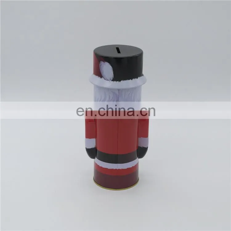 Guard shape custom money packaging coin bank for kids gift wholesale