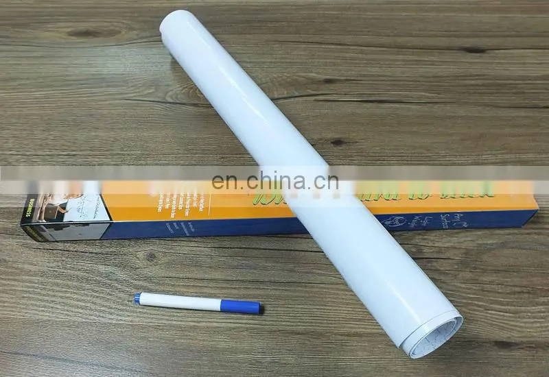 PVC Material Peel & stick Whiteboard Dry Erase Board Sticker