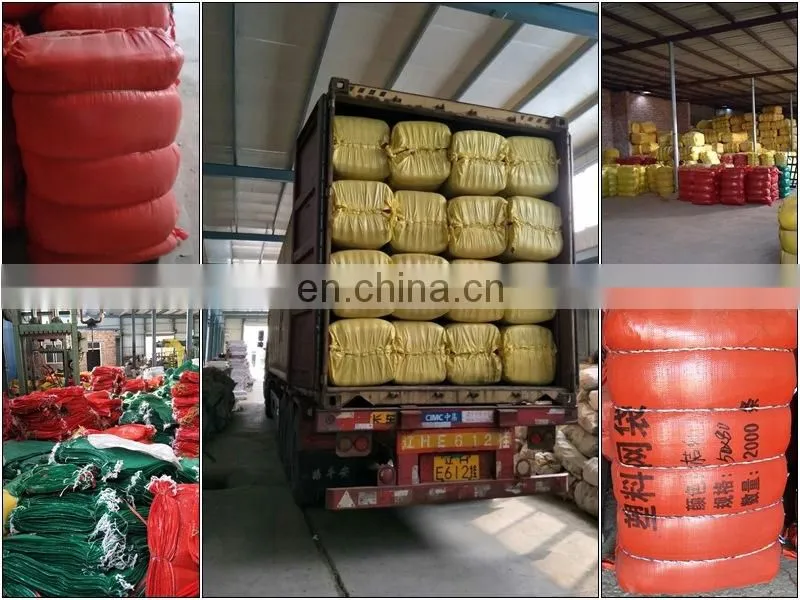China Tubular vegetable mesh net bag 40*60 cm 20 kg for cabbage, potatoes