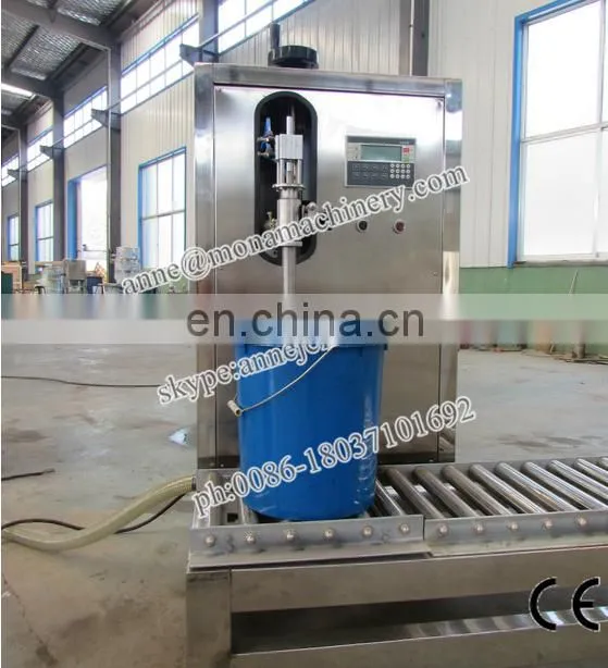 Weighing type semi-auto paint liquid filler filling and capping machine