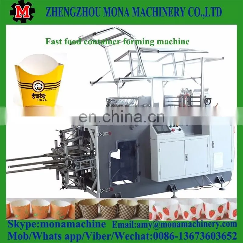 Good performance and professional paper lunch box making machine on sale