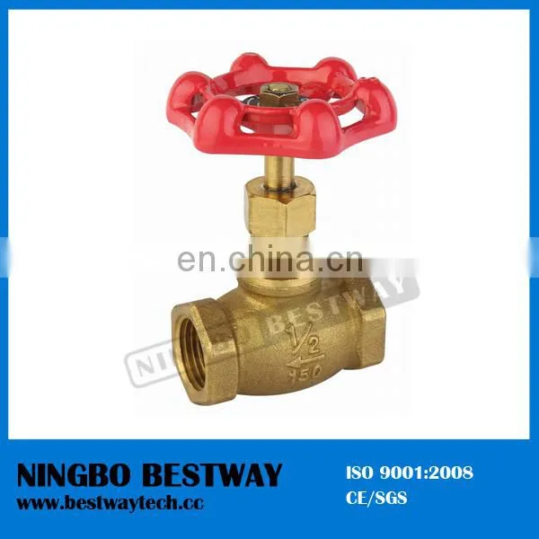 CW617N Brass Y type stop valve with Plastic Handle