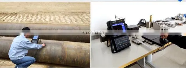 Digital portable ndt ultrasonic flaw detector with high precision