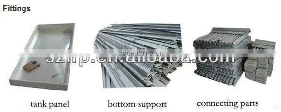 collapsible form glass fiber reinforced plastic water tank/ SMC assembled water tank