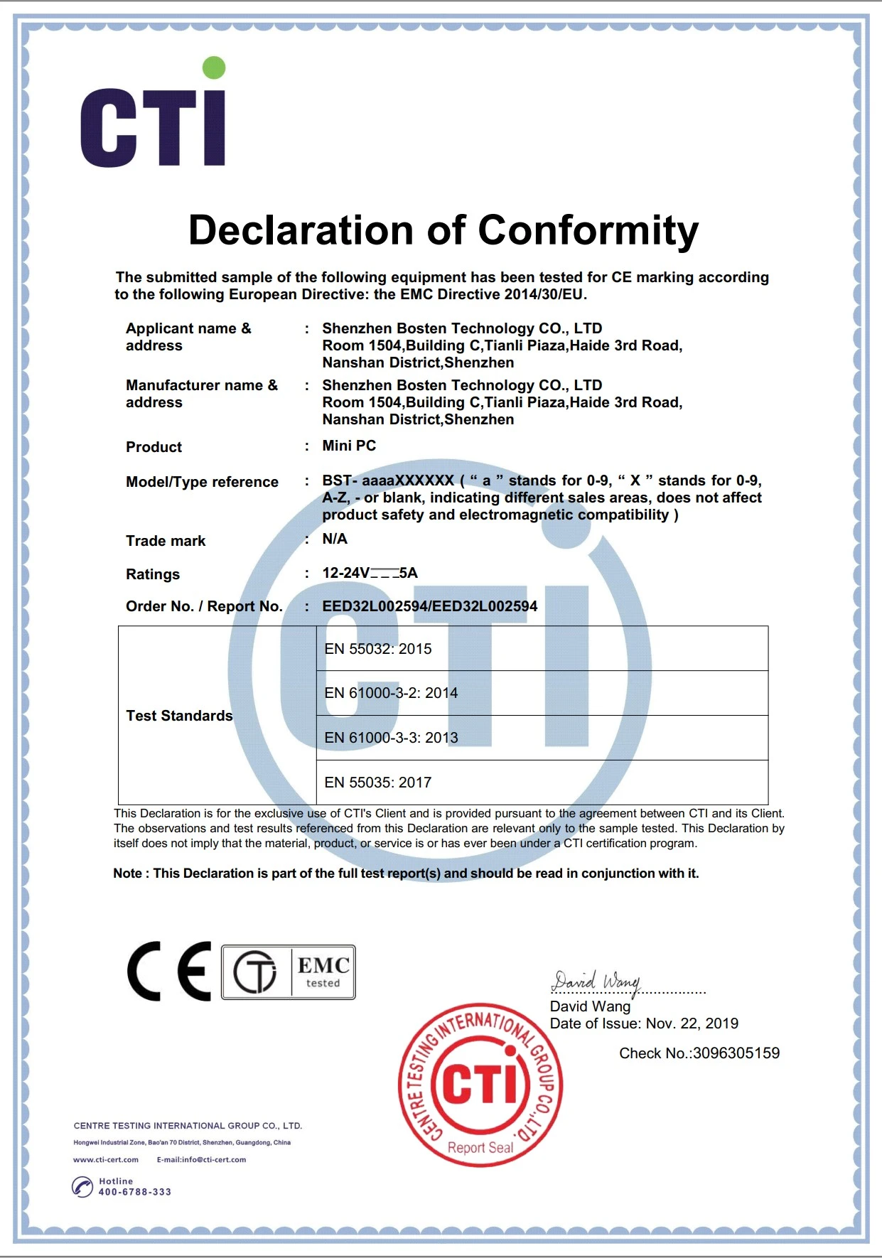 CE