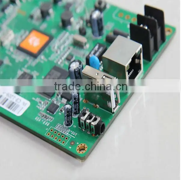 CE ROHS 384*256 asynchronous USB ethernet port 3G module hd-c3 rgb led display controller