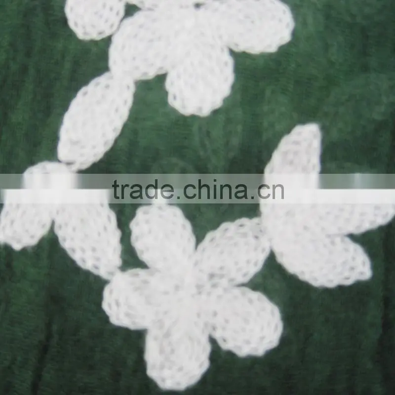 Fashion viscose 180*70cm embroid muslim LONG scarf islamic HEADSCARF