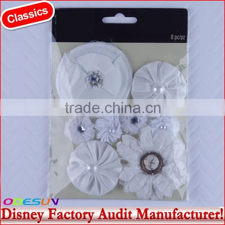 Disney Universal NBCU FAMA BSCI GSV Carrefour Factory Audit Manufacturer Opp Bag Blossom Burlap Rose Flowers With Dark Blue