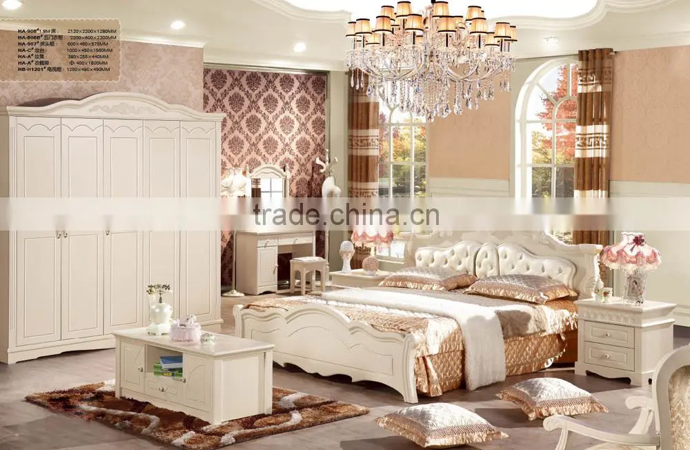 antique reproduction french furniture-French classic bed-french provincial bed