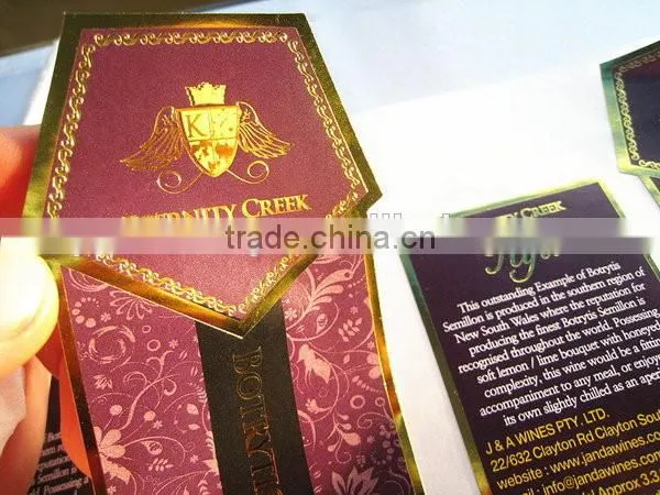 Shanghai custom printed waterproof transparent price label