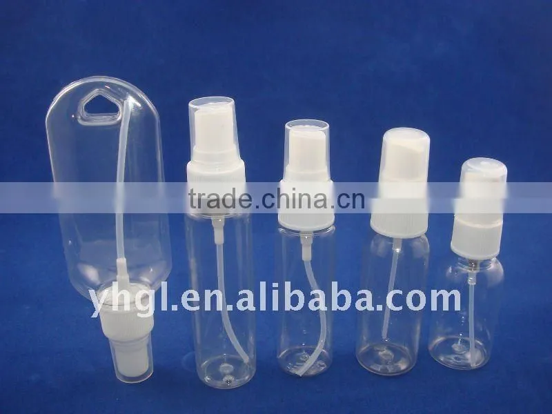 GOOD LUCK wholsale PET empty coloured spray bottle