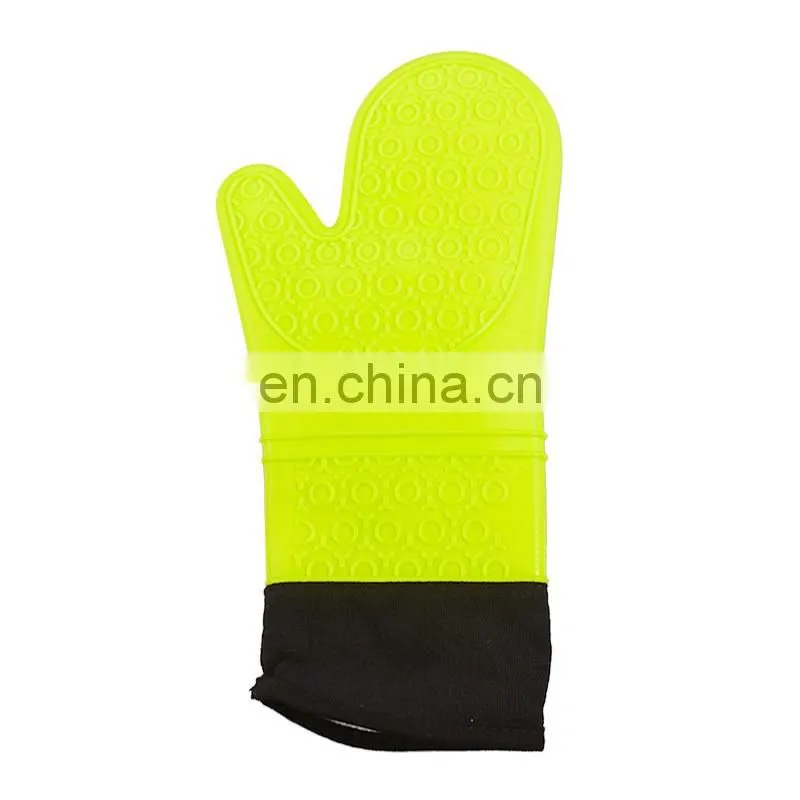 Silicone Oven Glove Silicon Gloves for kitchen Waterproof Heat Resistant BBQ Glove