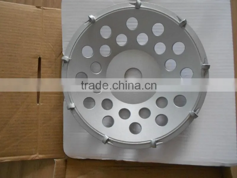 PCD concrete floor diamond cup wheel for epoxy