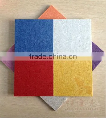 fireproof insulation board acoustic panel/Fabric Acoustic panel