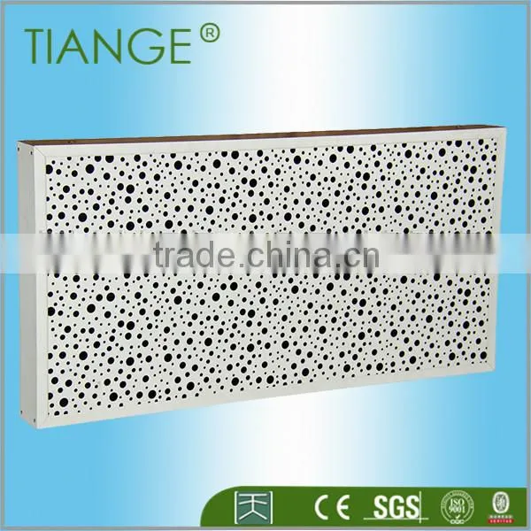 Gymnasium project acoustic ceiling panel