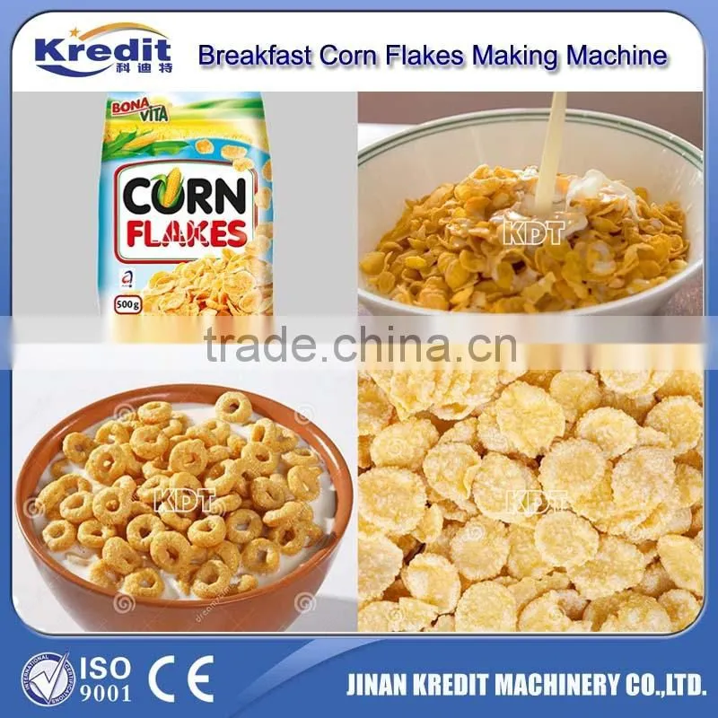 Instant corn flakes