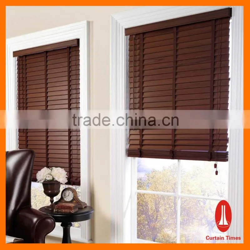 Curtain times Window Wooden Blinds, High Quality Wooden Blinds