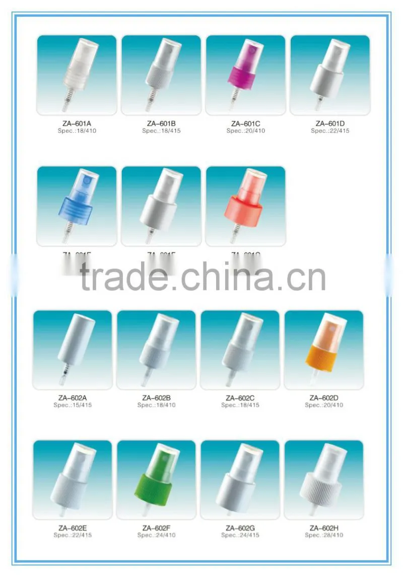 2016 plasticfine mist sprayer mini perfume pump sprayer mister sprayer industrial sprayers