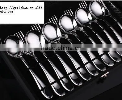 Modern new design stainless steel 24 piece cutlery set