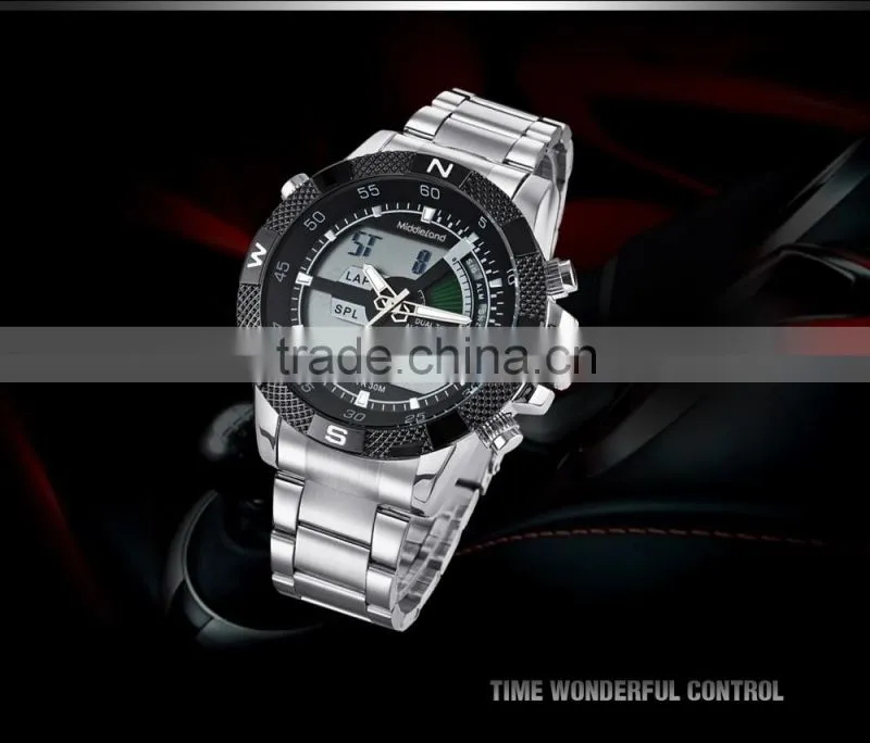 Chronograph wrist watch,Chinese stainless steel watches.wholesale china watch