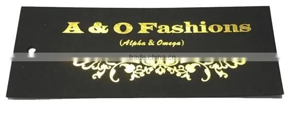 clothing paper hanging tag