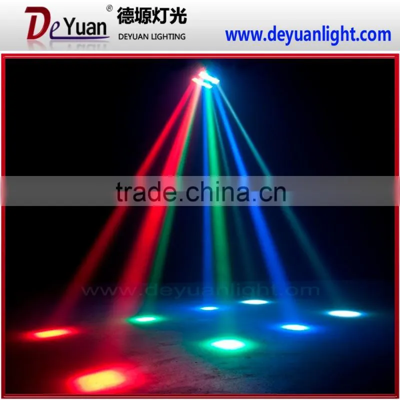 American dj light RGBW 8x3w mini moving head led spider light