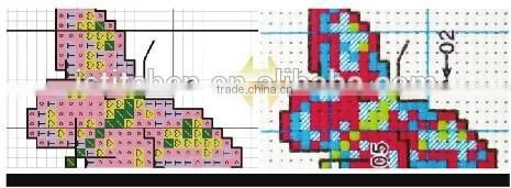 The beacon cross stitch clock kits