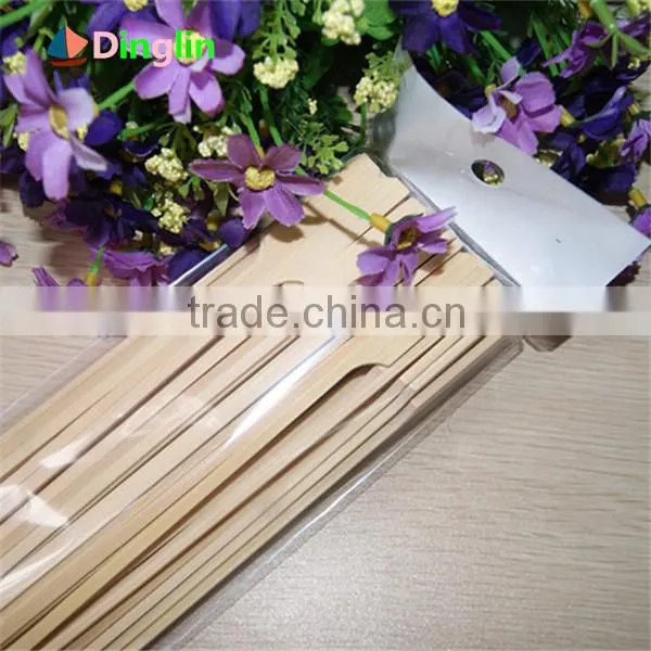 Gun shaped bbq bamboo sticks