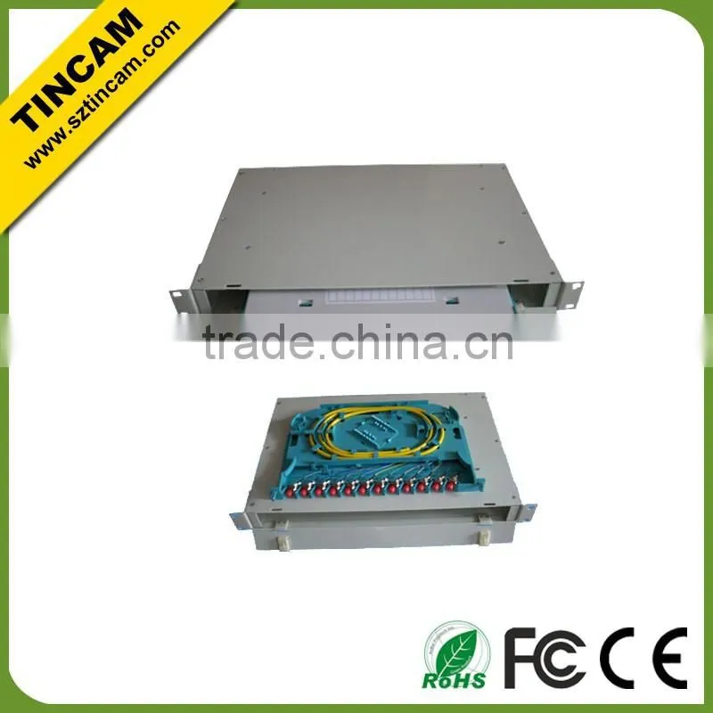 Good Quality Indoor 24 core 19" Rack fiber odf termination