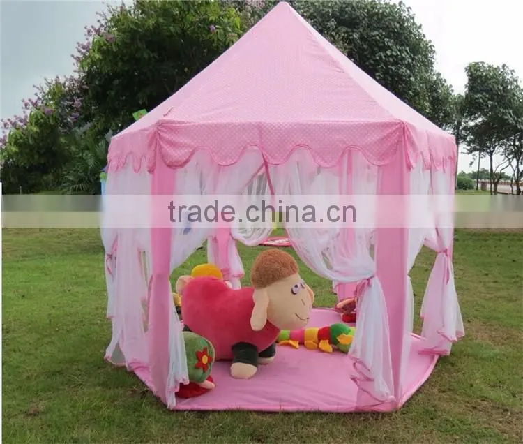 Children Hexagonal Princess Campaign Chinese Best Waterproof Family Canvas Cabin Wholesale Tents