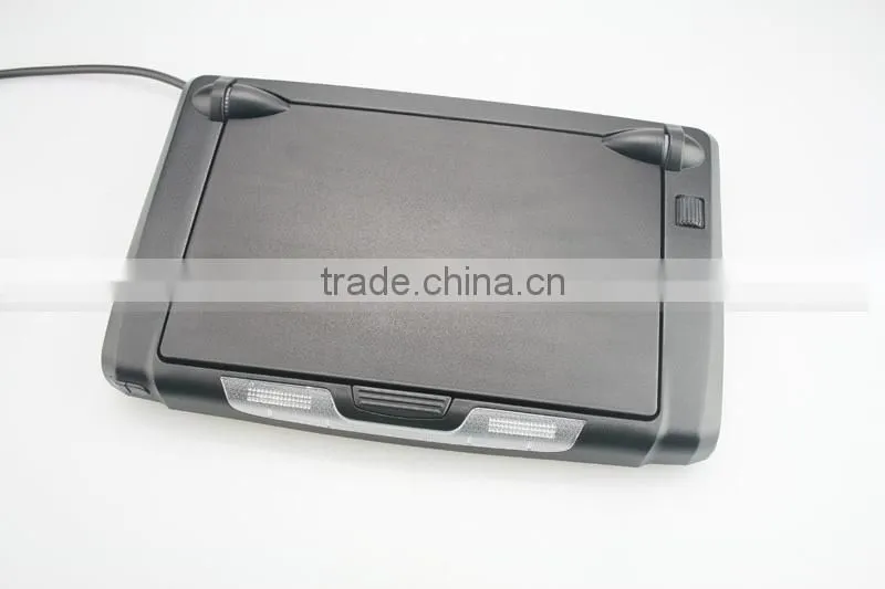 10.2 inch roof monitor new small size design /car flip down lcd monitor