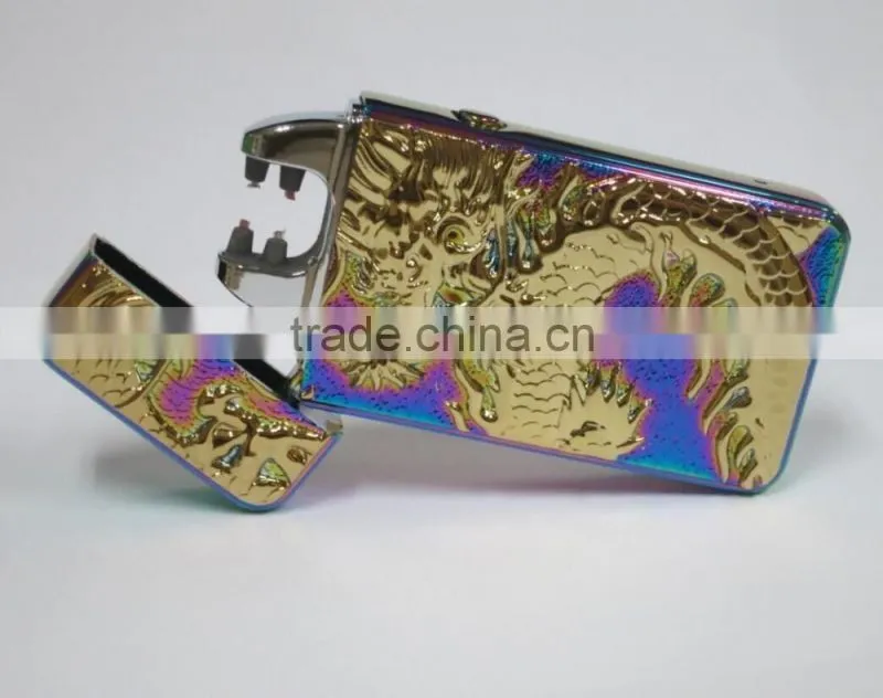 wholesale Dragon post leading rechargeable lighters Electronic cigarette lighter windproof environmental electronic lighter usb