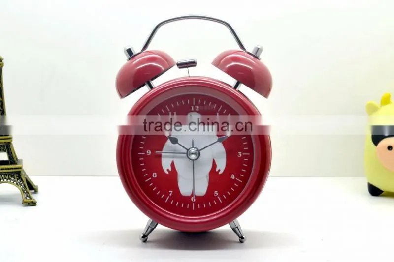 (2016) home design retro table clock, Metal Clock, model design desk clock