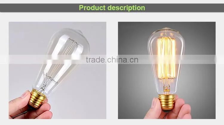CE 40w edison bulb DYL-4008