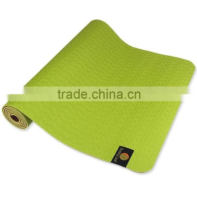 Blue Ecofriendly Reversible TPE Yoga Mat