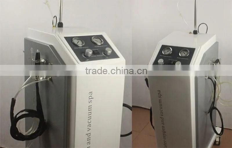 Top rated good pump 4 in 1 oxygen and water jet peel facial skin care machine for facial cleaning and rejuvenation