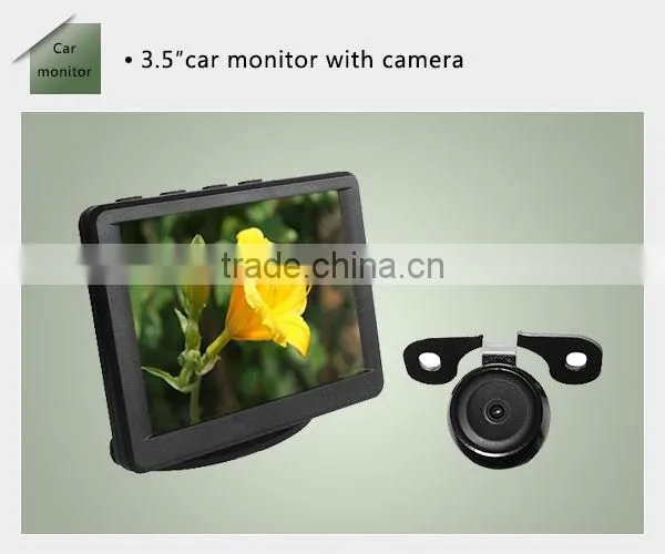4.3 inch auto digital monitor with camera waterproof