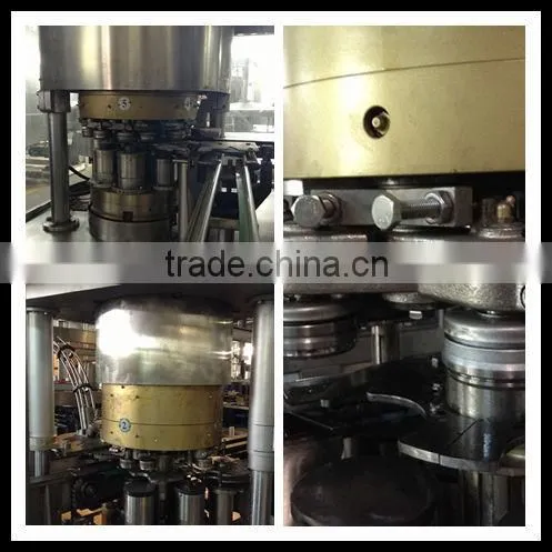 automtic juice beverage can filling seaming machine