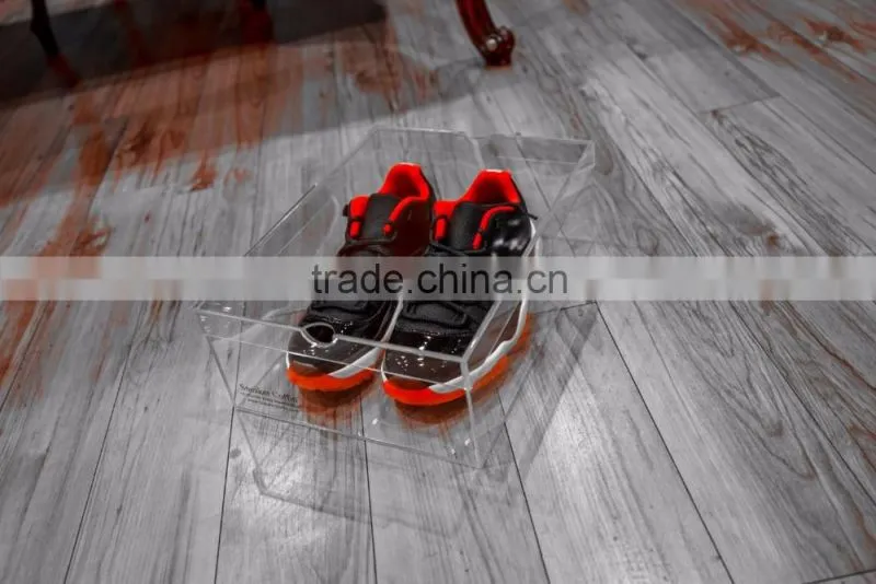 2016 transparent acrylic nike shoe box