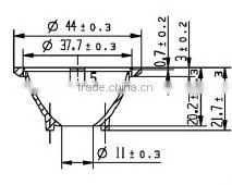 commercial lighting reflector expert led light cup optical designer