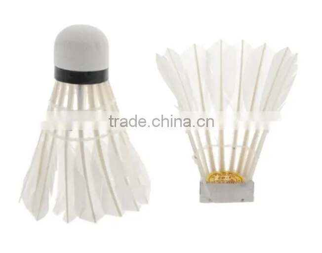Goose Feather Shuttlecock Badminton For Training