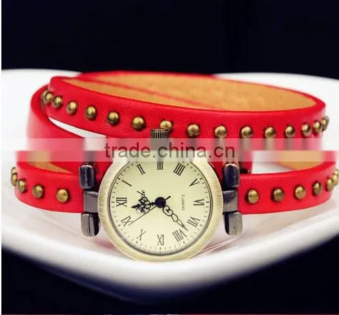 Wrap watch with punk copper restoring ancient ways