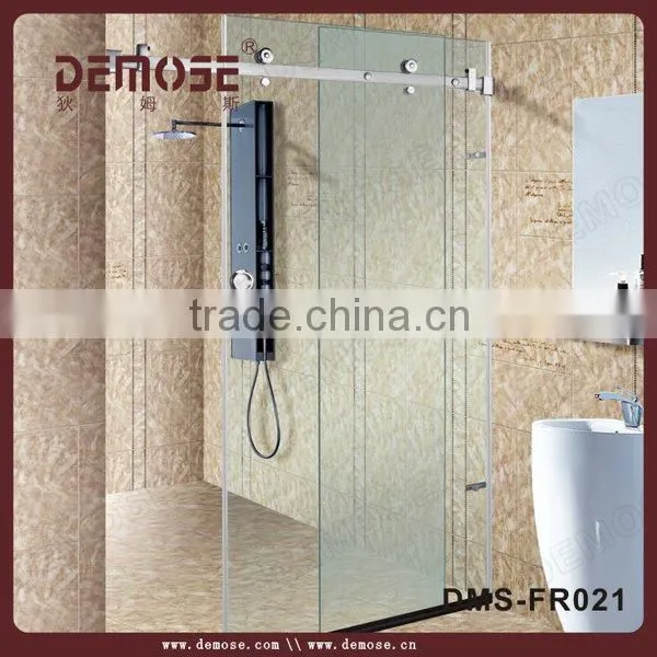 screen doors waterproof double bathroom louver door design DMS-FR004