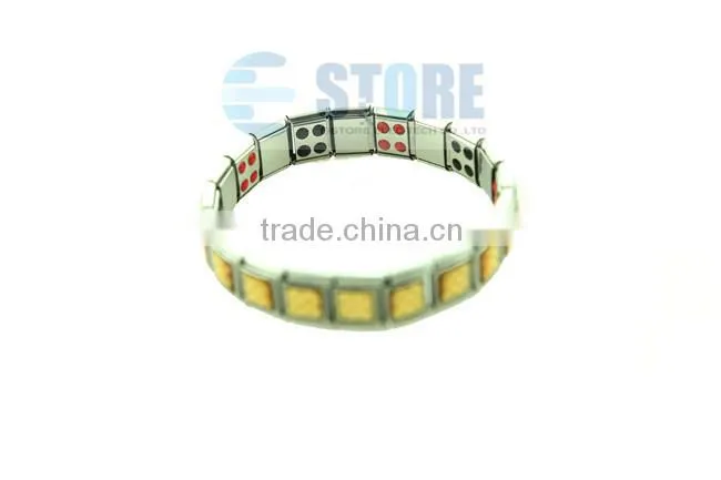 Germanium Stone and Far Infrared Ray Jewelry Energy Bracelet Fashion and Health Bangles