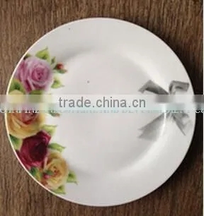 white ceramic porcelain soup plate / daily use porcelain deep plate / ceramic deep plates